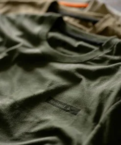 Seeland Men's 3-pack T-Shirt Pine Green/Military Olive/Grape Leaf