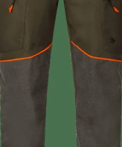 Seeland Men's Venture Pants Pine Green/Hi-Vis Orange