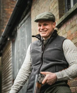 Seeland Men's Woodcock Earl Waistcoat Dark Grey Melange