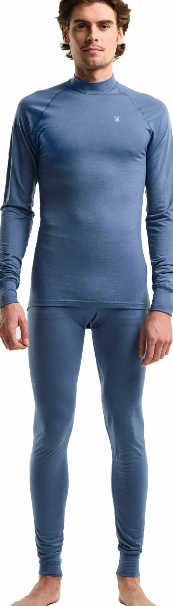 Seger Men's Termowool 150g Round Neck Dusty Blue