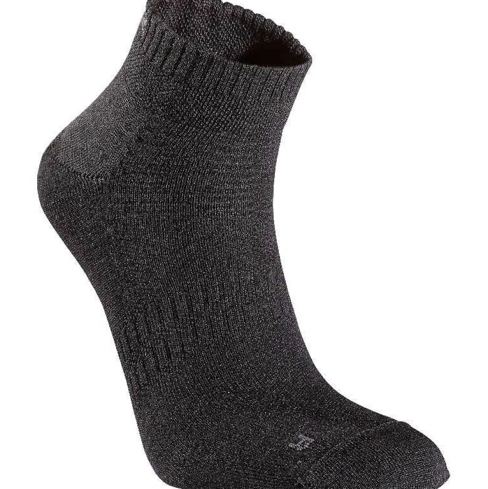 Seger Running Thin Wool Low Cut Black