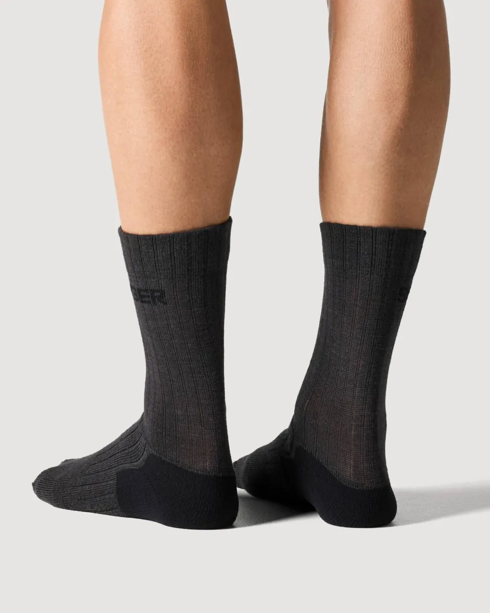 Seger Unisex Wanderer Heavy Wool Anthracite