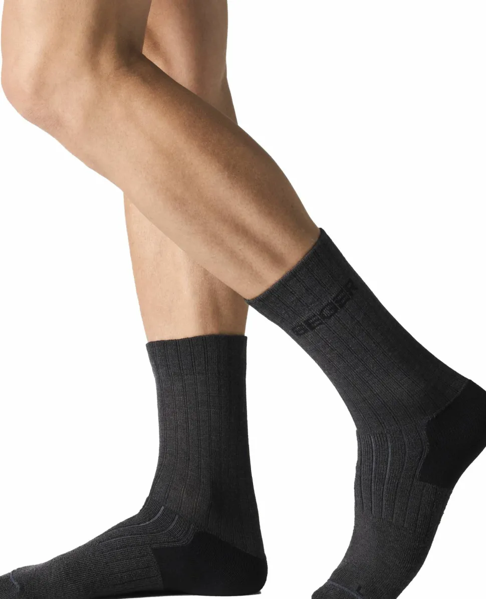 Seger Unisex Wanderer Heavy Wool Anthracite