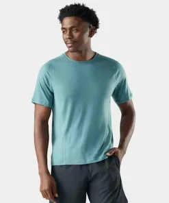 Smartwool Men's Merino Sport Ultralite Short Sleeve Dusty Teal