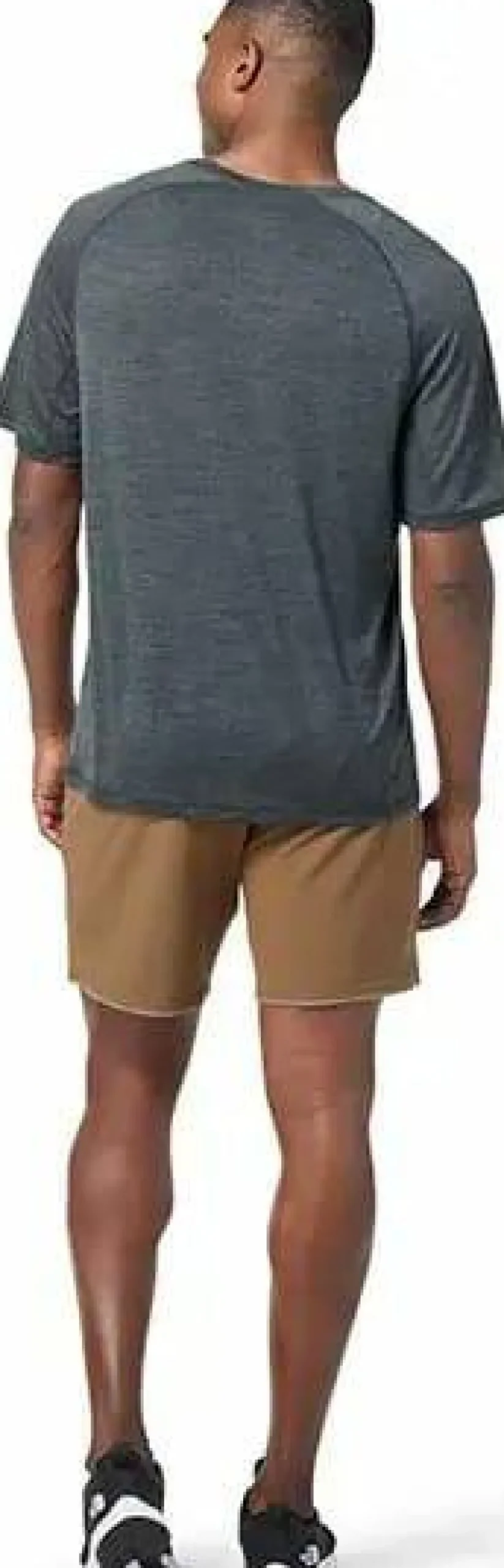 Smartwool Men's Merino Sport Ultralite Short Sleeve Charcoal Heather
