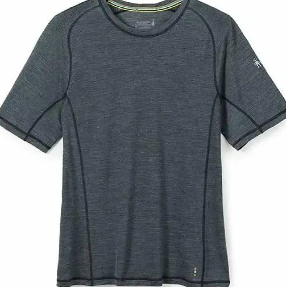 Smartwool Men's Merino Sport Ultralite Short Sleeve Charcoal Heather