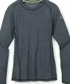 Smartwool Men's Merino Sport Ultralite Long Sleeve Charcoal Heather