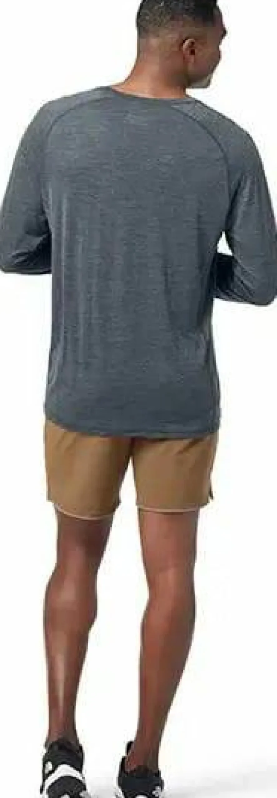 Smartwool Men's Merino Sport Ultralite Long Sleeve Charcoal Heather