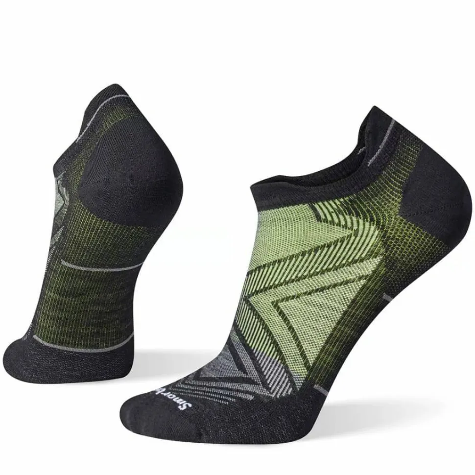 Smartwool Men's Run Zero Cushion Low Ankle Socks Black