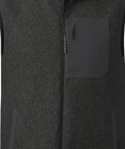 Smartwool Men's Second Cut Fleece Vest Charcoal