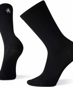Smartwool Unisex Hike Classic Edition Zero Cushion Liner Crew Socks Black