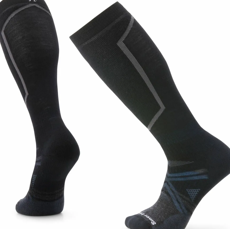 Smartwool Unisex Ski Full Cushion Over The Calf Socks Black