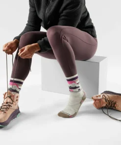Smartwool Women's Hike Light Cushion New Pattern Crew Socks Ash