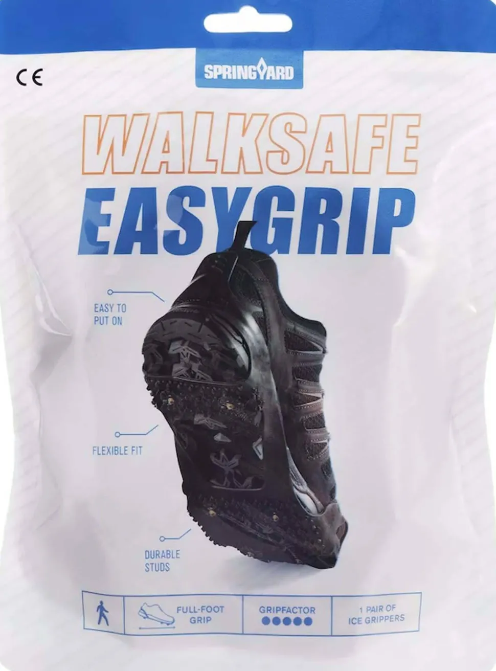 Springyard Easygrip Walksafe Black