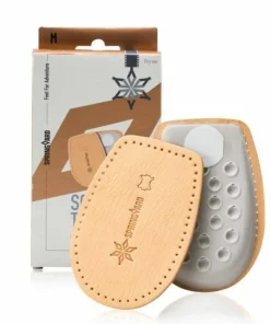 Springyard Leather Heel Cushions NoColour
