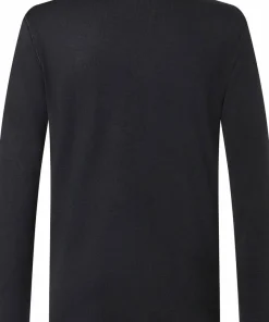 super.natural Men's Arctic230 Long Sleeve Jet Black