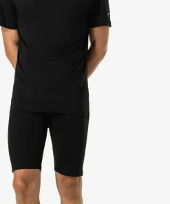 super.natural Men's Sierra140 Tee Jet Black