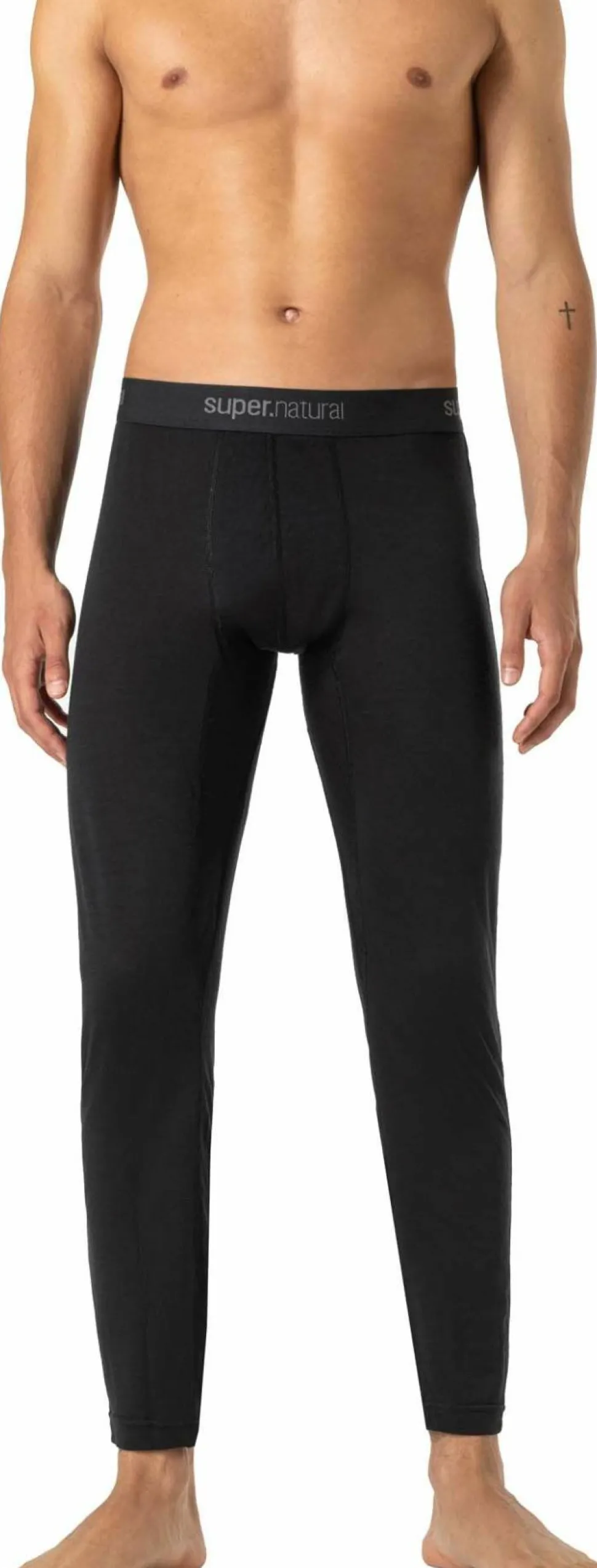 super.natural Men's Tundra175 Tight Jet Black