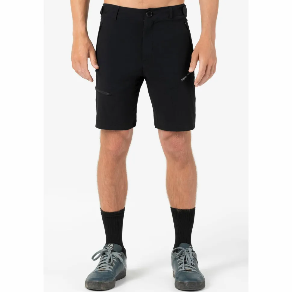 super.natural Men's Unstoppable Shorts Jet Black