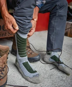 Swazi Ibex Sock Olive