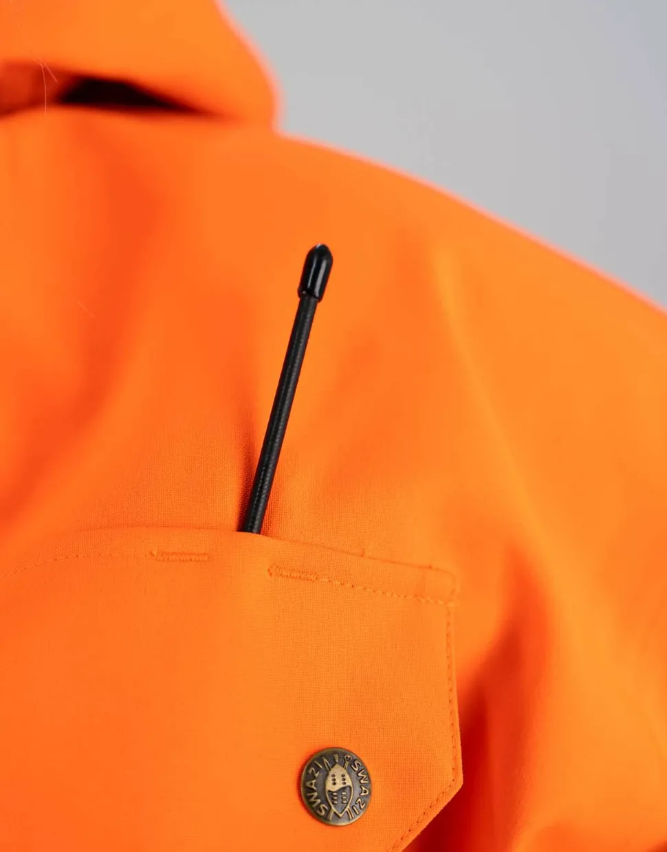 Swazi Men's Huron Anorak Blaze/Black