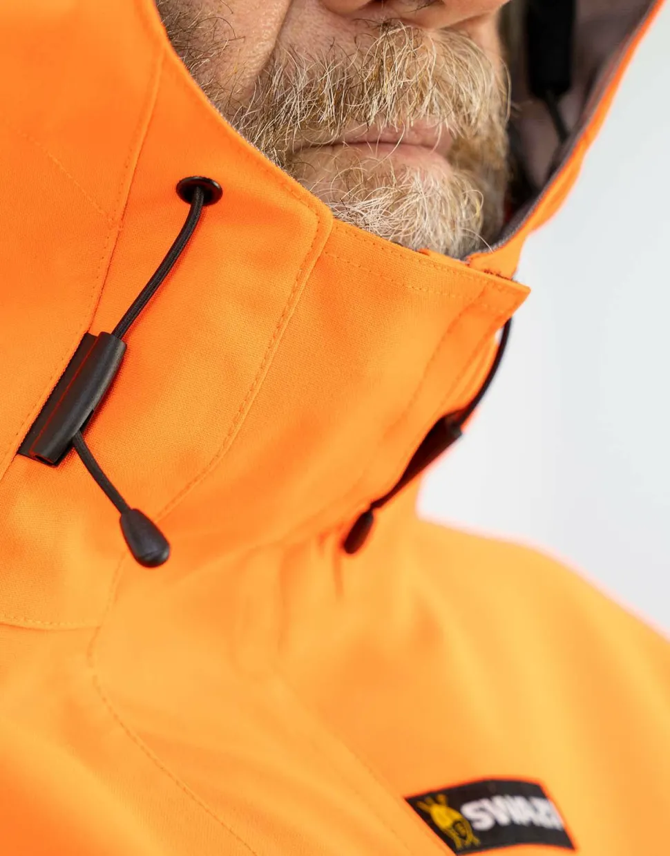 Swazi Men's Huron Anorak Blaze/Black