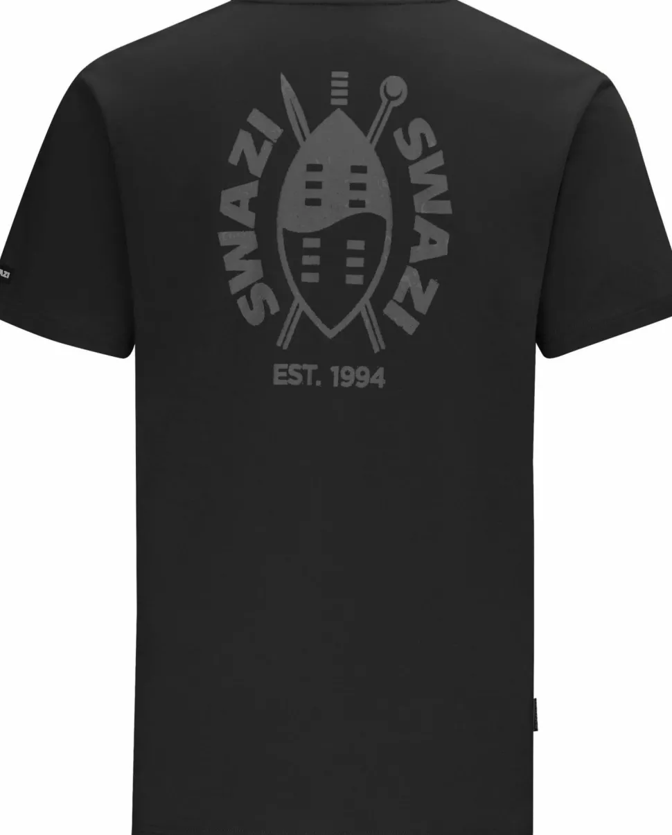 Swazi Men's Reverse Clan T-Shirt Black