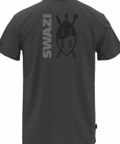 Swazi Men's Reverse Shield Tee Iron