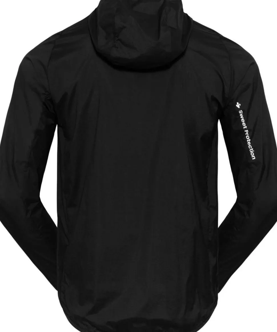 Sweet Protection Men's Hunter Hooded Wind Jacket Black