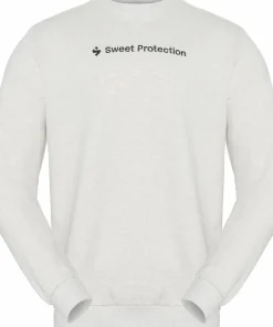 Sweet Protection Men's Logo Crew Light Grey