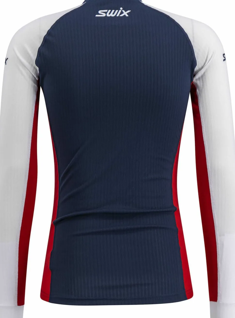 Swix Men's RaceX Classic Long Sleeve Dark Navy/Bright White