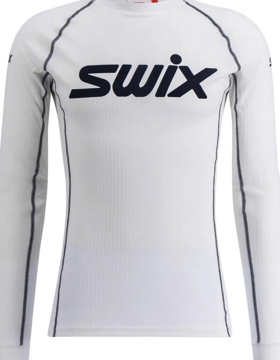 Swix Men's RaceX Classic Long Sleeve Bright White/ Dark Navy