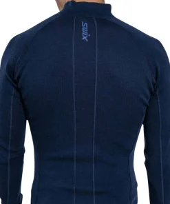 Swix Men's RaceX Merino Half Zip Dark Navy