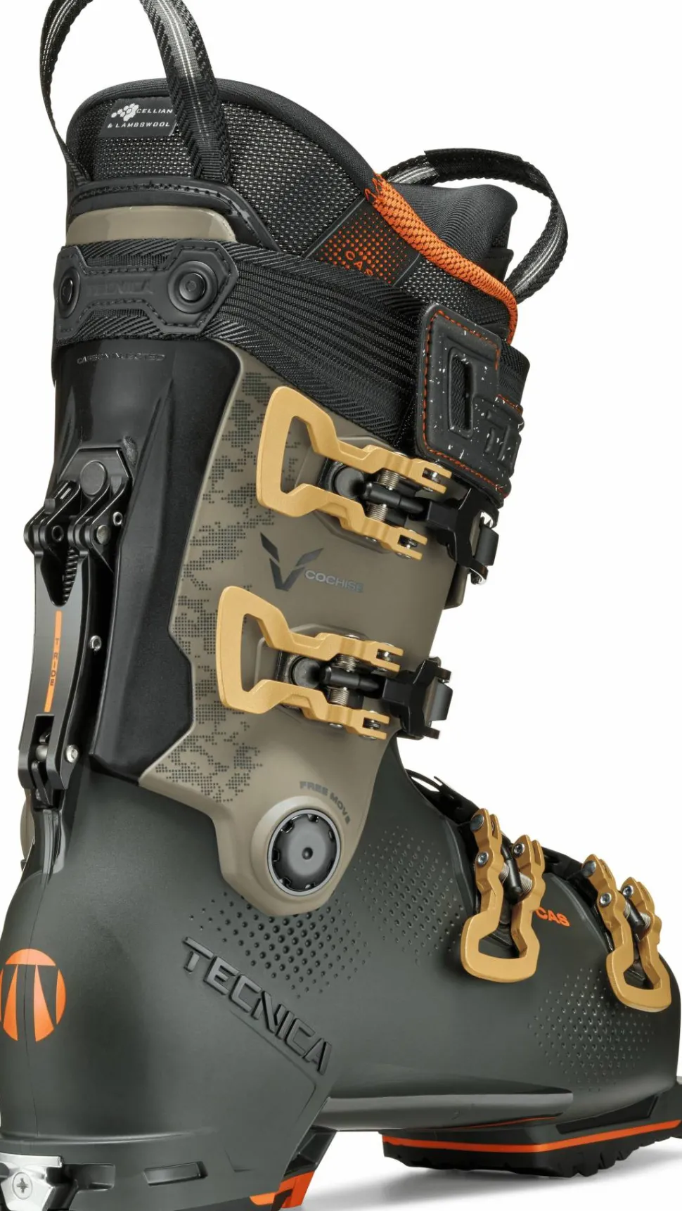 Tecnica Men's Cochise 120 MV DYN GripWalk Dark Progressive Green