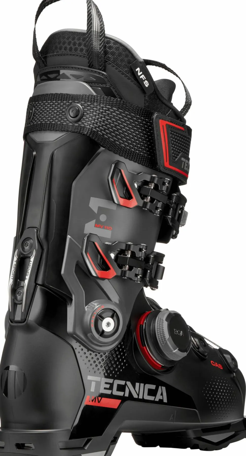 Tecnica Men's Mach BOA MV 110 GripWalk Black
