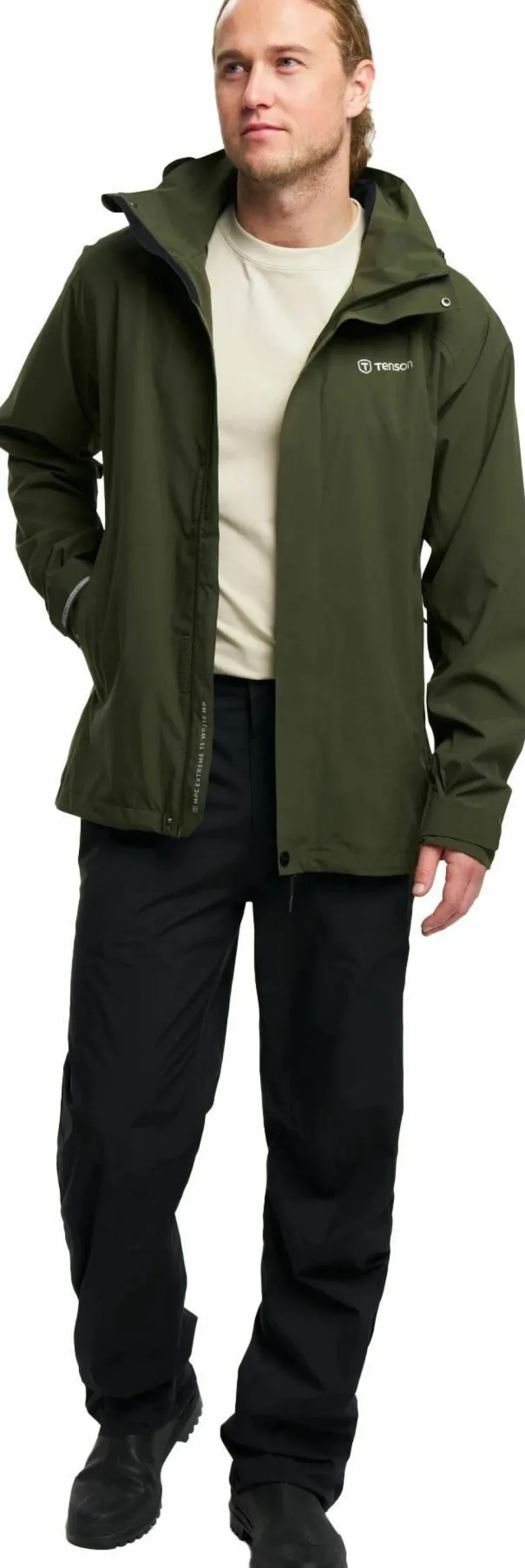 Tenson Men's Biscaya Storm Rain Pants Black