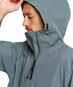 Tenson Unisex Drizzle Poncho Olive