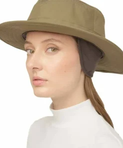 Tilley LTM5 Winterized Airflo Slim Sun Hat Khaki