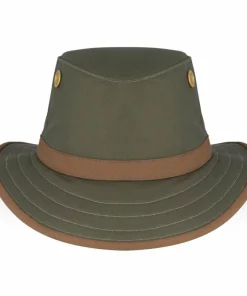 Tilley TWC7 Outback Waxed Cotton Green/British Tan