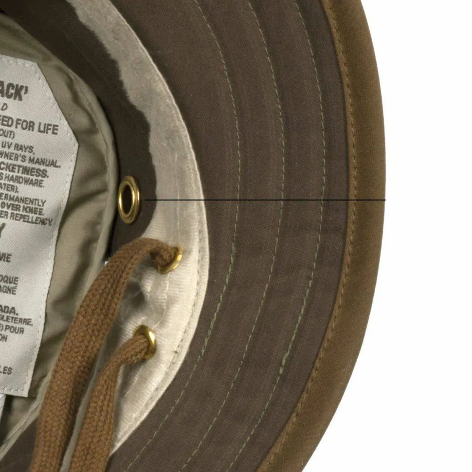 Tilley TWC7 Outback Waxed Cotton Green/British Tan
