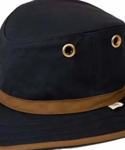 Tilley TWC7 Outback Waxed Cotton Navy/Tan