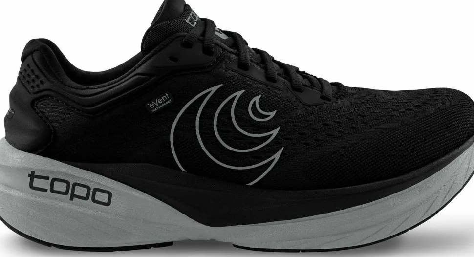 Topo Athletic Men's Phantom 4 Waterproof Black/Charcoal
