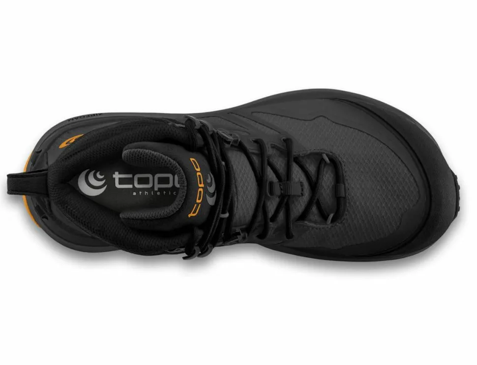 Topo Athletic Men's Trailventure 2 Waterproof Charcoal / Orange
