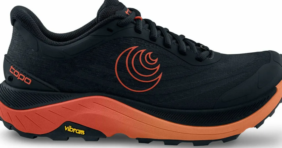Topo Athletic Men's Ultraventure 4 Black/Red