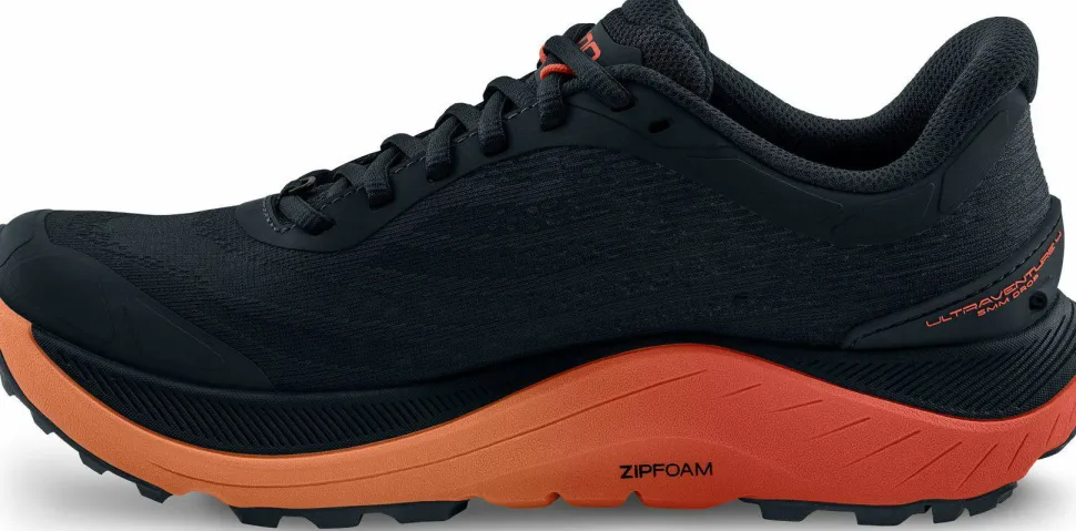 Topo Athletic Men's Ultraventure 4 Black/Red