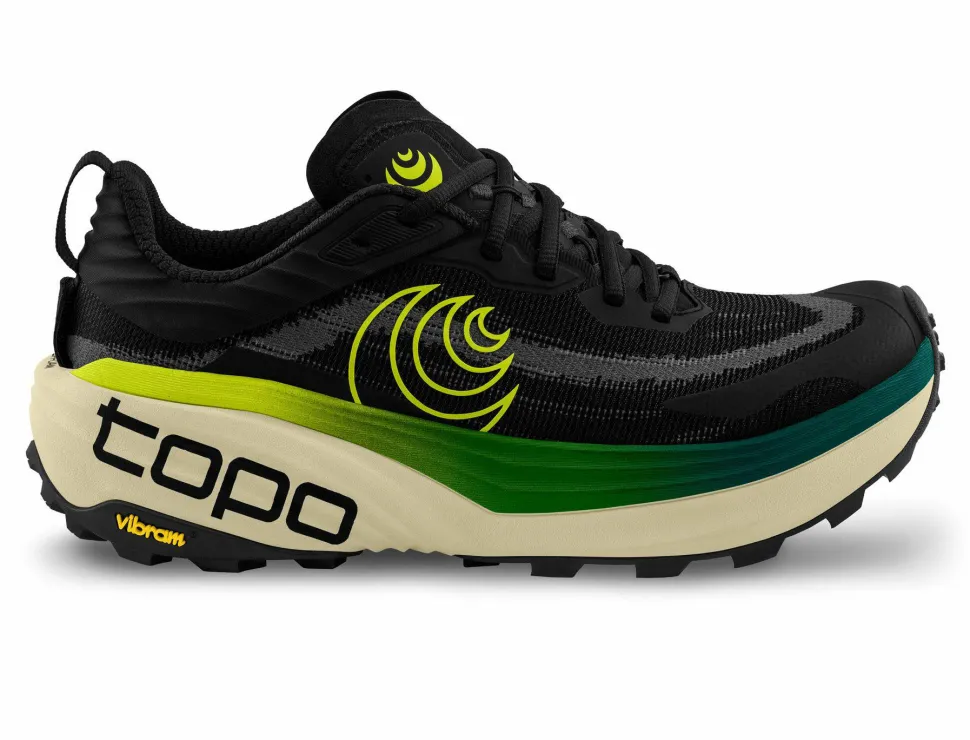 Topo Athletic Men's Vista Black/Lime