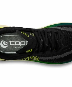 Topo Athletic Men's Vista Black/Lime