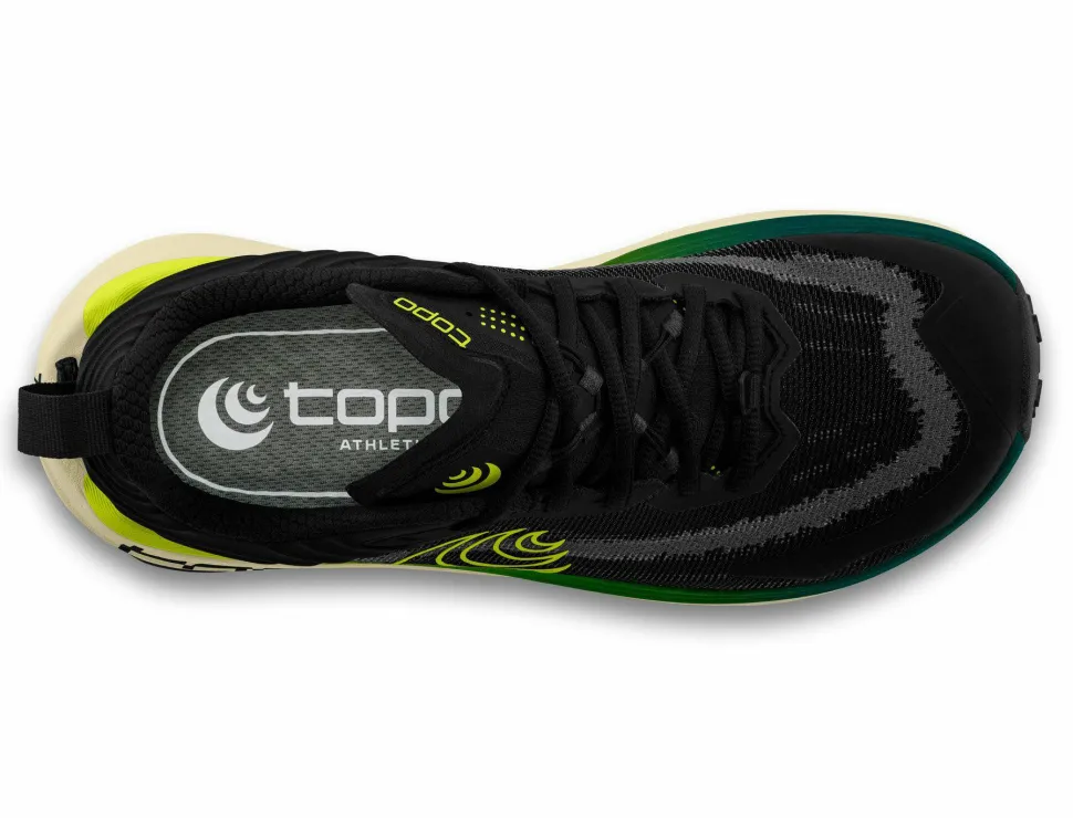Topo Athletic Men's Vista Black/Lime