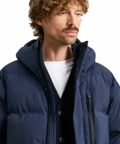 Tretorn Men's Brick Puffer Parka Deep Navy
