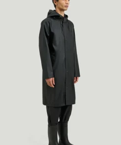 Tretorn Men's Wings Long Rain Jacket 050/jet Black